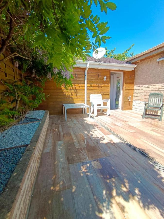 Studio Mer & Aa-Terrasse-Jardin-Wifi-Parking-Classe 3 Etoiles Grand Fort Philippe Bagian luar foto
