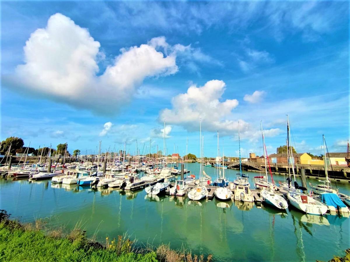Studio Mer & Aa-Terrasse-Jardin-Wifi-Parking-Classe 3 Etoiles Grand Fort Philippe Bagian luar foto